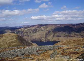 Loch Turret from Carn Chois